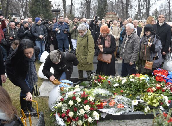 Sahrana Nebojše Glogovca - Sputnik Srbija