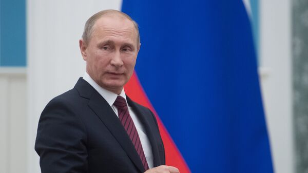 Predsednik Rusije Vladimir Putin u Kremlju - Sputnik Srbija