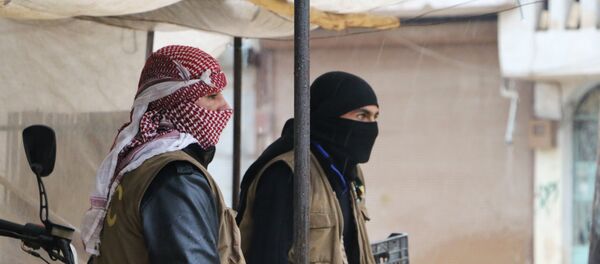 Борци курдских Народних заштитних јединица у сиријском граду Африн Борци курдских Народних заштитних јединица у сиријском граду Африн - Sputnik Србија