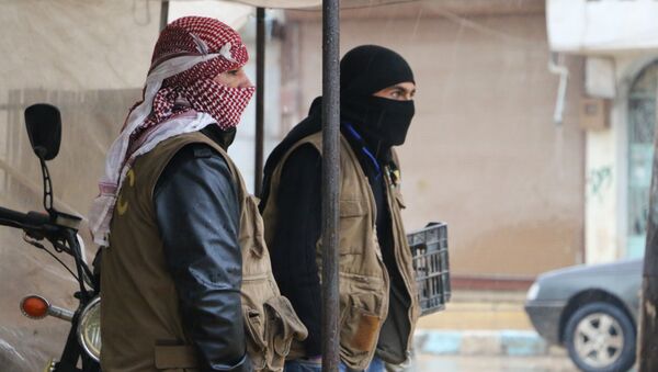 Borci kurdskih Narodnih zaštitnih jedinica u sirijskom gradu Afrin - Sputnik Srbija