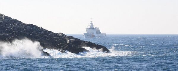 Turski brod u blizini arhipelaga Dodekanez - Sputnik Srbija