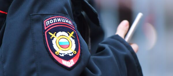 Амблем на униформи припадника руске полиције Амблем на униформи припадника руске полиције - Sputnik Србија