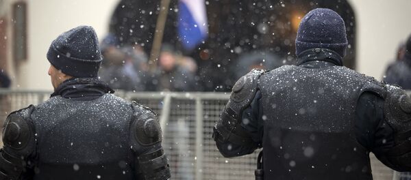 Policija tokom posete Aleksandra Vučića Zagrebu - Sputnik Srbija