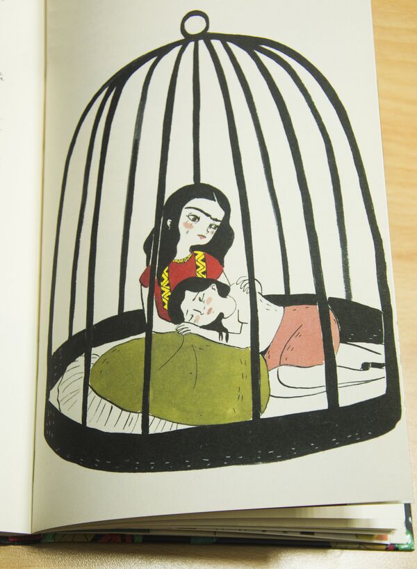 Илустрација из књиге Марије Хесе „Фрида Кало: Једна биографија“ - Sputnik Србија