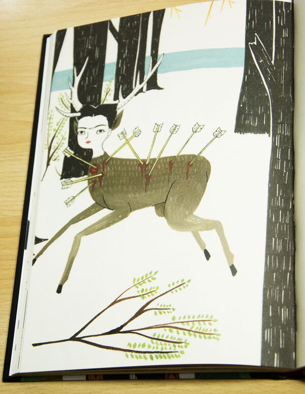 Илустрација из књиге Марије Хесе „Фрида Кало: Једна биографија“ - Sputnik Србија