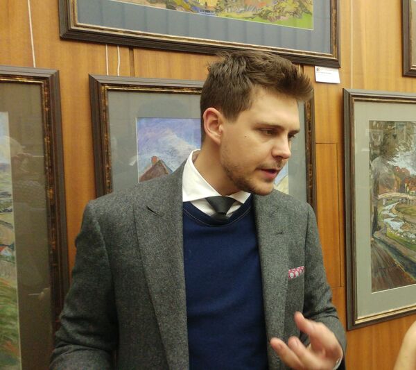 Српски глумац Милош Биковић на пријему у амбасади Србије Српски глумац Милош Биковић на пријему у амбасади Србије - Sputnik Србија