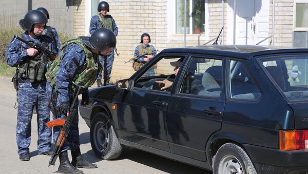 Pripadnici policije u Dagestanu - Sputnik Srbija
