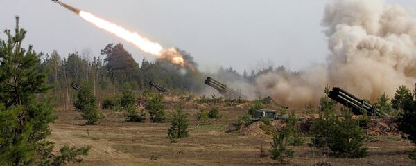 Војне вежбе руских артиљераца - Sputnik Србија