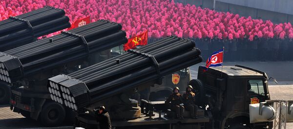 Војна парада у Пјонгјангу, Северна Кореја - Sputnik Србија