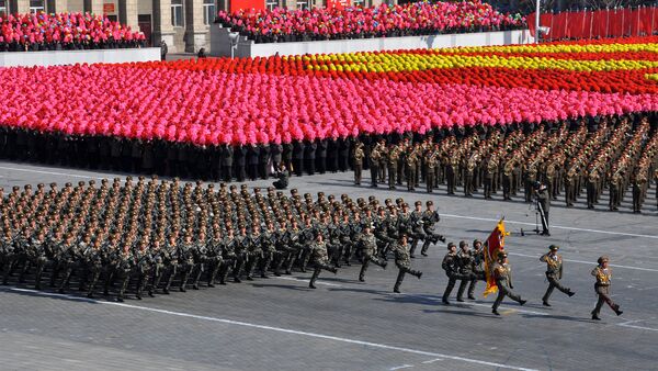 Vojna parada u Pjongjangu, Severna Koreja - Sputnik Srbija