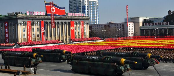 Војна парада у Пјонгјангу, Северна Кореја - Sputnik Србија