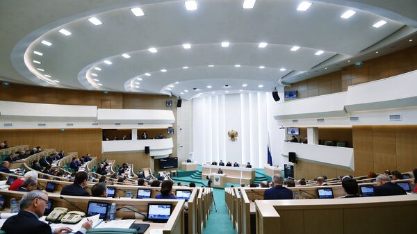 Zasedanje Saveta Federacije Rusije - Sputnik Srbija