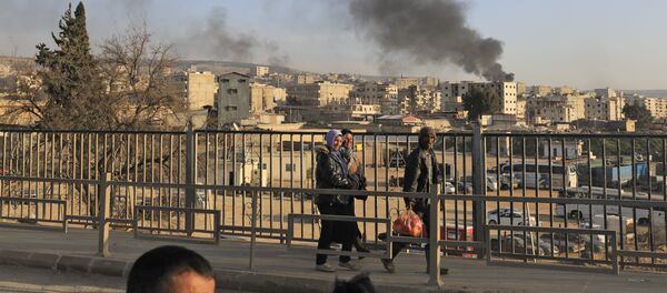 Поглед на сиријски град Африн - Sputnik Србија