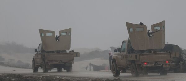 Турска војна возила у близини планине Барсаја североисточно од Африна - Sputnik Србија