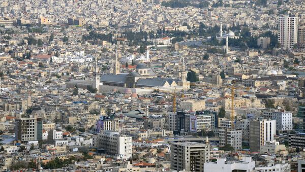 Поглед на Дамаск са планине Касион - Sputnik Србија