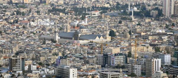 Поглед на Дамаск са планине Касион - Sputnik Србија