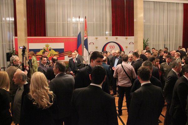 Prijem povodom Dana zaštitnika otadžbine u Ambasadi Rusije u Beogradu - Sputnik Srbija