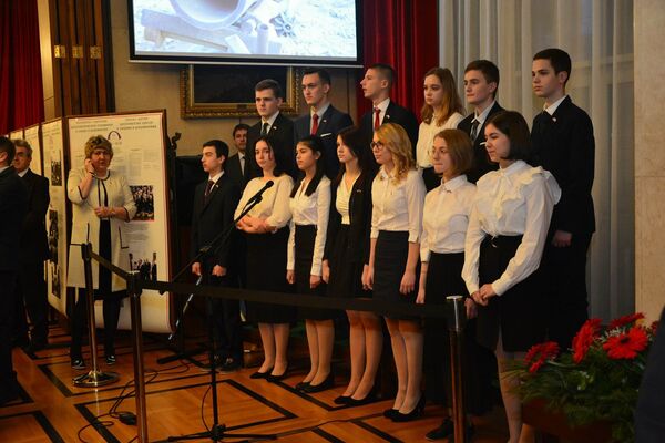 Kulturni program tokom svečanosti povodom Dana zaštitnika otadžbine u Ambasadi Rusije u Beogradu - Sputnik Srbija