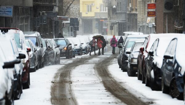 Очекује се повећање висине снежног покривача, од пет до 10 центиметара, на планинама и више - Sputnik Србија
