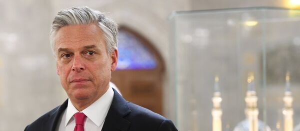 Амерички амбасадор у Русији Џон Хантсман током посете Казању Амерички амбасадор у Русији Џон Хантсман током посете Казању - Sputnik Србија