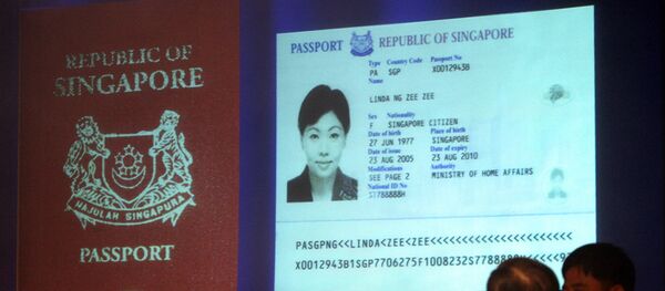 Pasoš Singapura Pasoš Singapura - Sputnik Srbija
