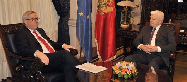 Žan Klod-Junker i Duško Marković / - Sputnik Srbija