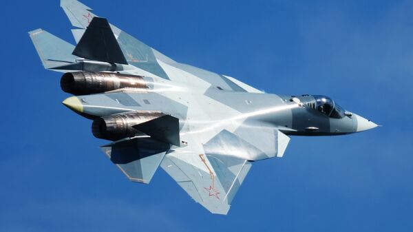 Руски војни авиони Су-57 - Sputnik Србија