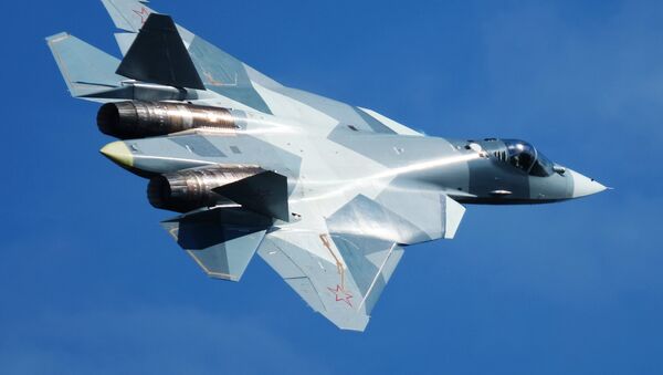 Руски војни авиони Су-57 - Sputnik Србија