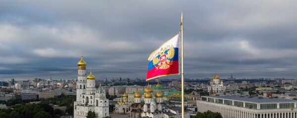 Застава Русије на Кремљу - Sputnik Србија