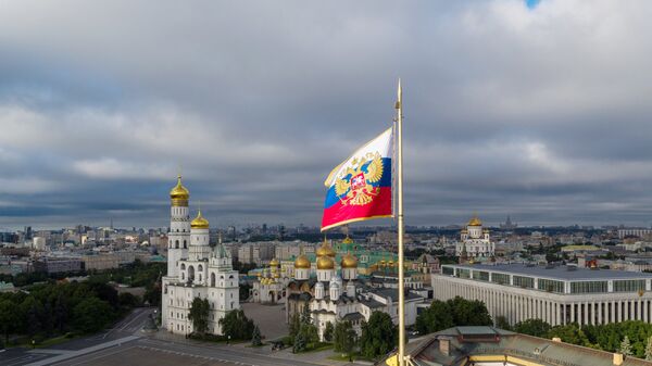 Zastava Rusije na Kremlju - Sputnik Srbija