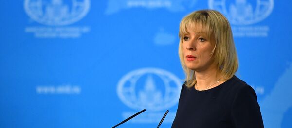 Портпаролка Министарства спољних послова Русије Марија Захарова - Sputnik Србија