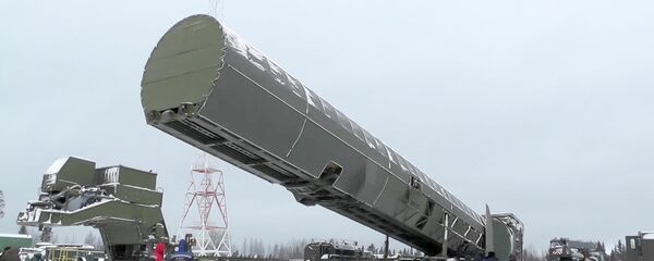 Интерконтинентална балистичка ракета Сармат Интерконтинентална балистичка ракета Сармат - Sputnik Србија