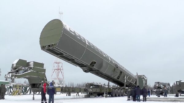 Интерконтинентална балистичка ракета Сармат - Sputnik Србија
