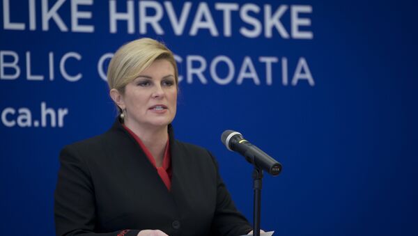 Predsednica Hrvatske Kolinda Grabar Kitarović - Sputnik Srbija