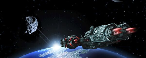 Рат у свемиру - илустрација Рат у свемиру - илустрација - Sputnik Србија