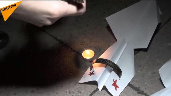 У Севастопољу је одржана комеморација жртвама пада Ан-26 у Сирији - Sputnik Србија