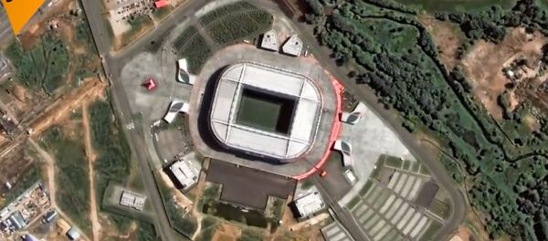 Stadioni na kojima će se igrati SP slikani iz svemira - Sputnik Srbija