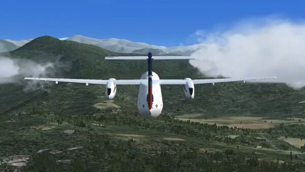 Simulacija pad aviona u Nepalu - Sputnik Srbija