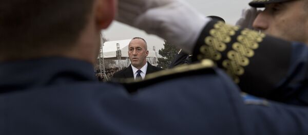 Ramuš Haradinaj i vojska tzb. Kosova - Sputnik Srbija