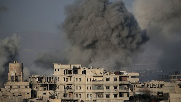 Napad na grad Bosra el Šam u blizini Dera u Siriji - Sputnik Srbija