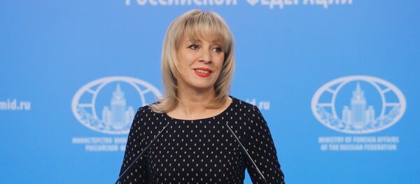 Портпарол Министарства спољних послова Русије Марија Захарова Портпарол Министарства спољних послова Русије Марија Захарова - Sputnik Србија