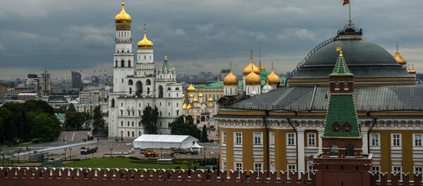 Vid na Kolokolьnю Ivana Velikogo v Moskve - Sputnik Srbija