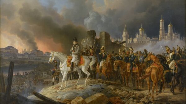 Napoleon pred spaljenom Moskvom - Sputnik Srbija