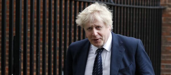 Министар спољних послова Велике Британије Борис Џонсон Министар спољних послова Велике Британије Борис Џонсон - Sputnik Србија