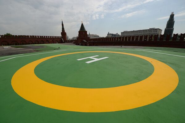 Heliodrom na teritoriji Kremlja Heliodrom na teritoriji Kremlja - Sputnik Srbija