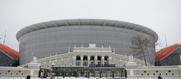 Стадион у Јекатеринбургу Стадион у Јекатеринбургу - Sputnik Србија