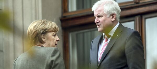 Kancelarka Nemačke Angela Merkel i ministar unutrašnjih poslova Zehofer - Sputnik Srbija