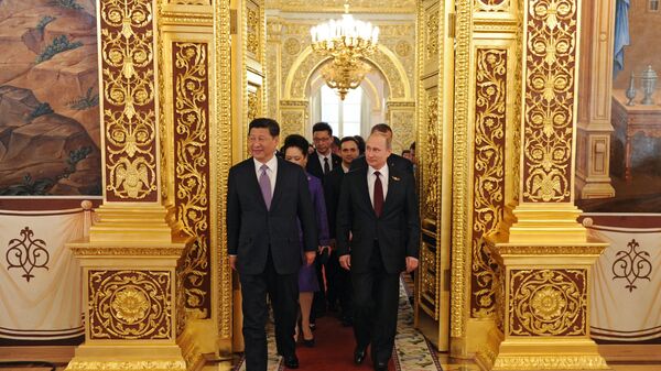 Председник Русије Владимир Путин и председник Кине Си Ђинпинг - Sputnik Србија