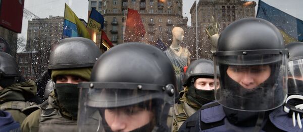 Полиција у центру Кијева - Sputnik Србија