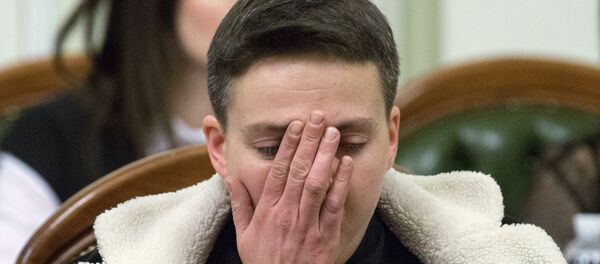 Ukrajinska narodna poslanica Nadežda Savčenko - Sputnik Srbija